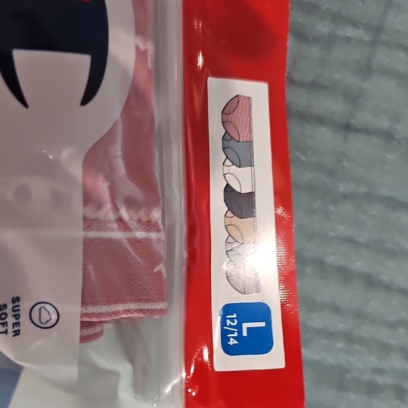 Champion Girls' Soft Stretch Briefs 7 Pack Underwear  - Assorted Colors size L - Picture 5 of 6